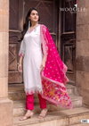 Rajrani By Wooglee Viscose Threadwork Kurti With Pant Dupatta Best Wholesale Shop In Surat
